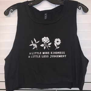 Black Muscle Tee